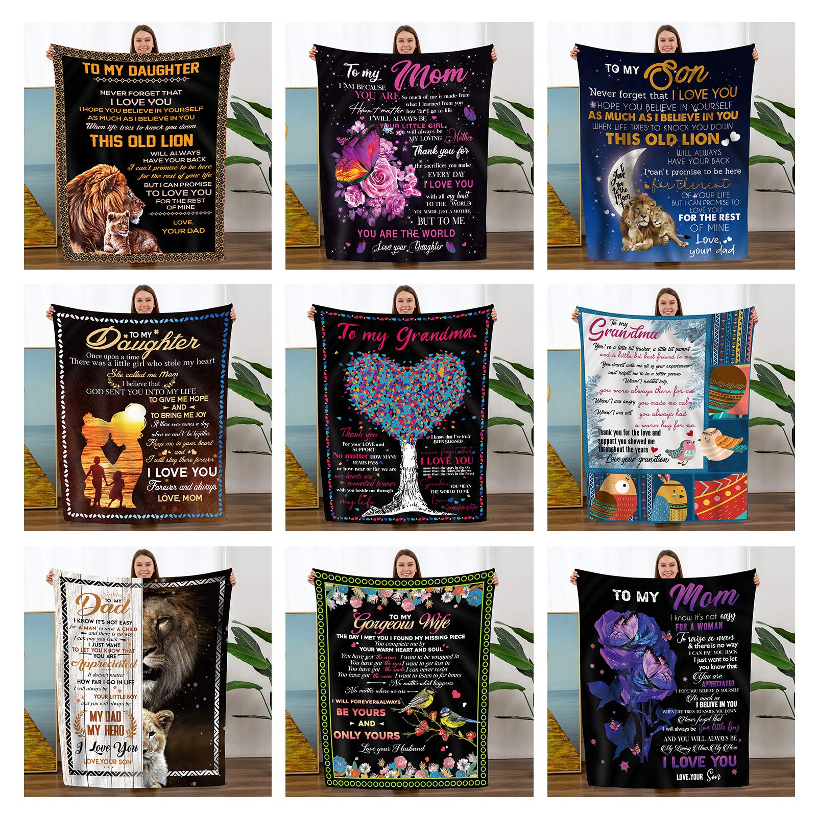 Gifts for Mom Blanket,Birthday Gifts for Mom,Mom Birthday Gifts from  Daughter Son,Best Mom Gift Ideas Presents,for Mom from Daughter,Mom Gifts  from